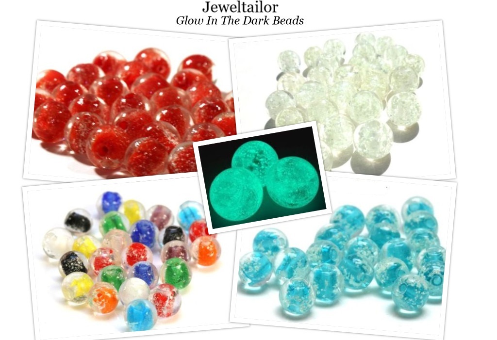 Jeweltailor Glow In The Dark Glass Beads